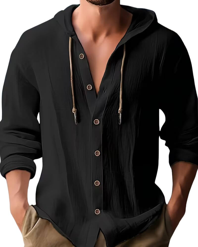 Pedreo - Long Sleeved Hooded T-Shirt
