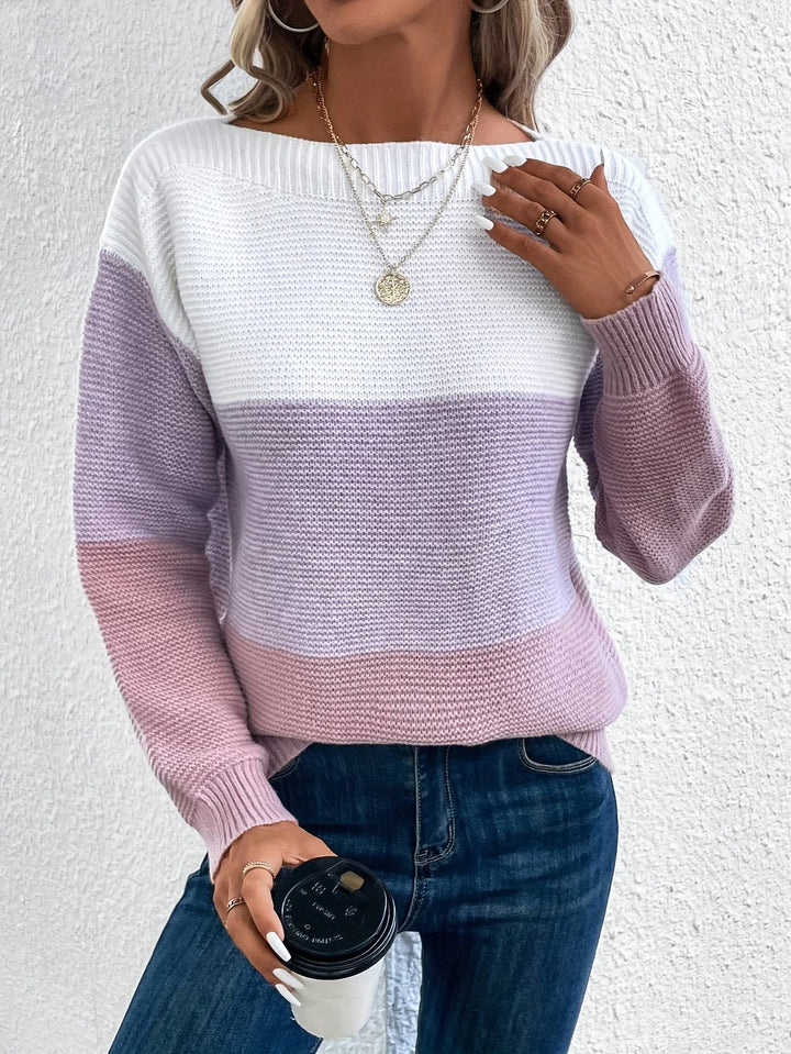 Althenuxa - Elegant Long Sleeve Sweater