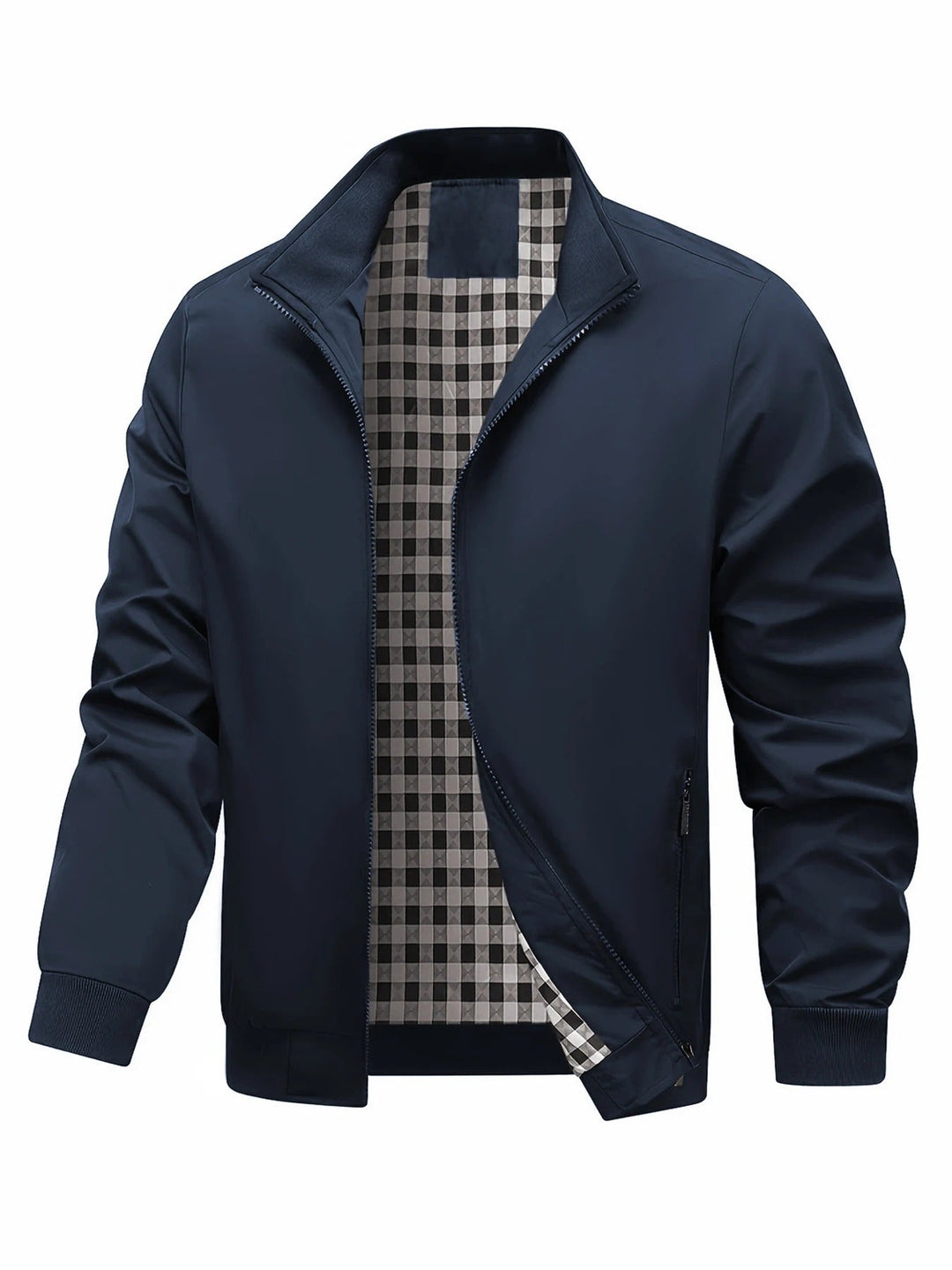 Charith - Casual Long Sleeve Jacket With Zipper