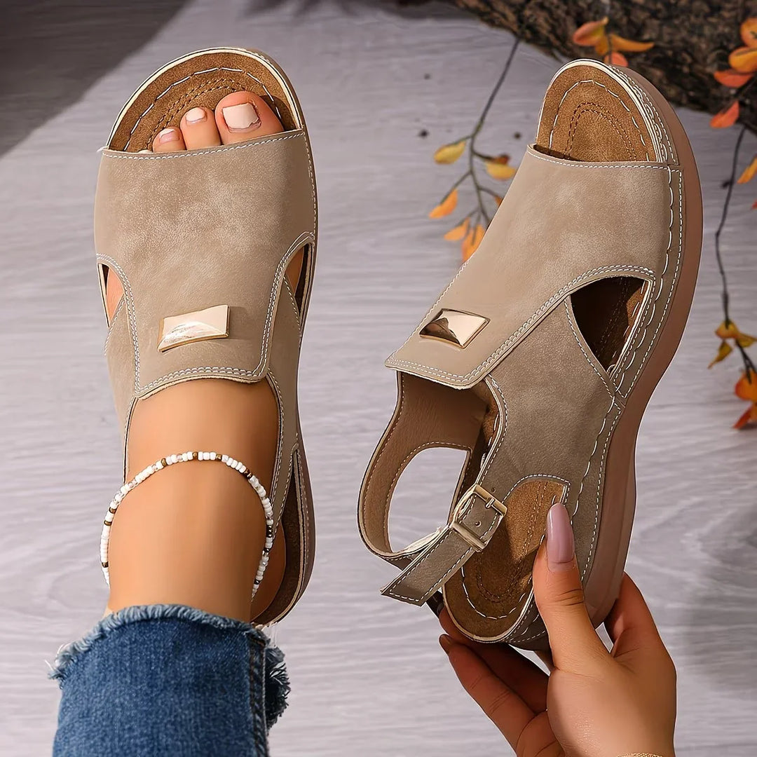 Sheyla - Adjustable Buckle Sandal