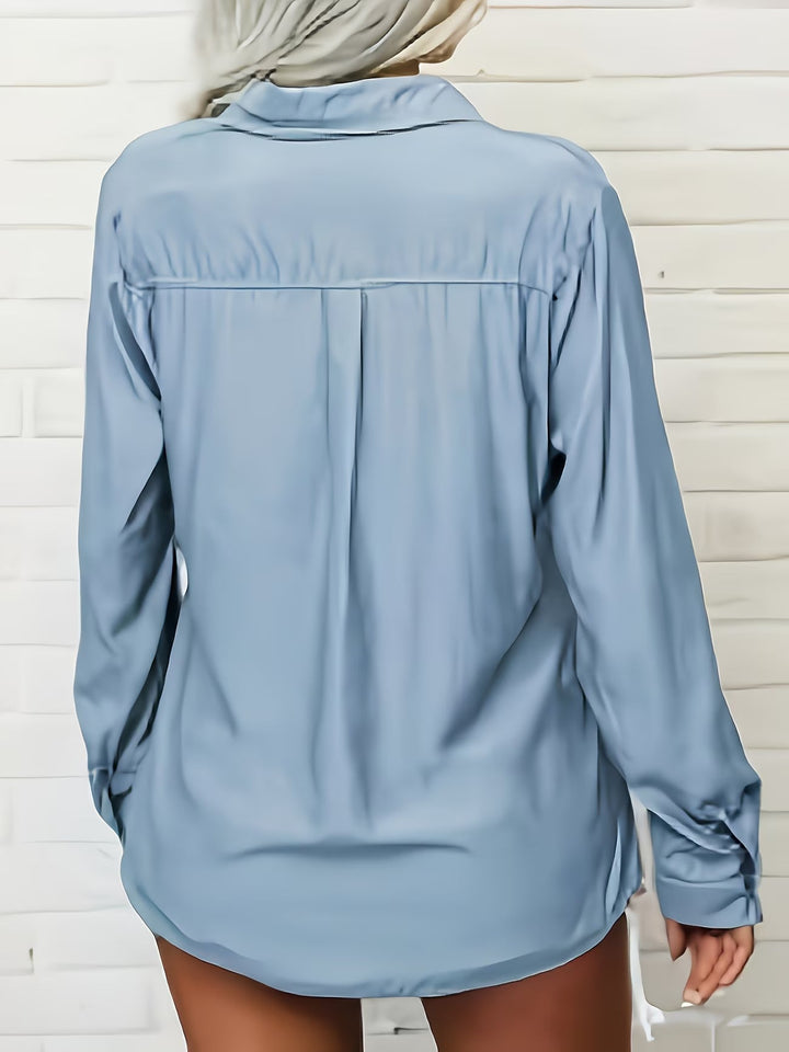 Tierna - Long Sleeve Button-Up Shirt