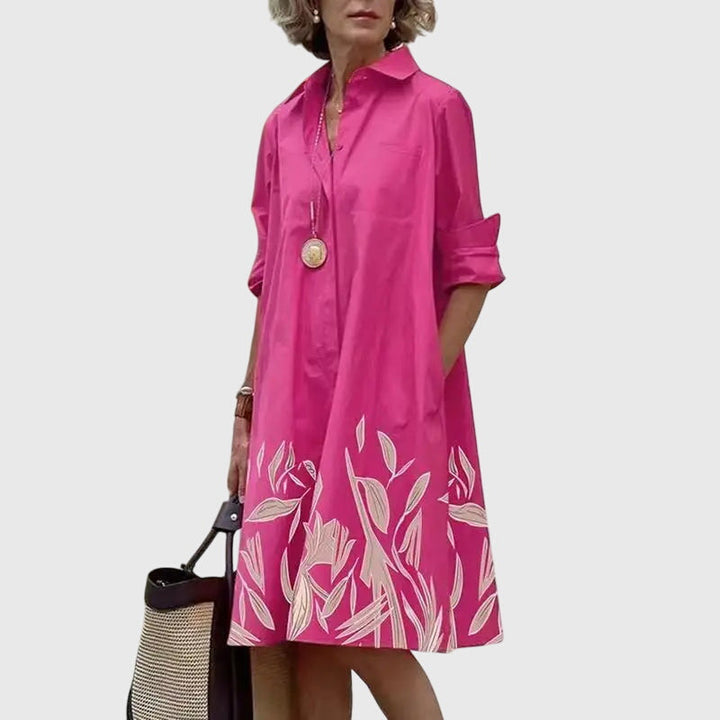 Oshadi - Elegant Mini Dress With Pocket