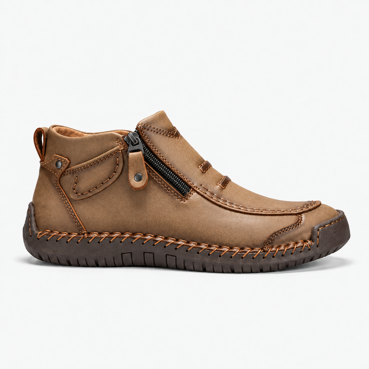 Fayeanuva - Premium Shoes With Side Zipper