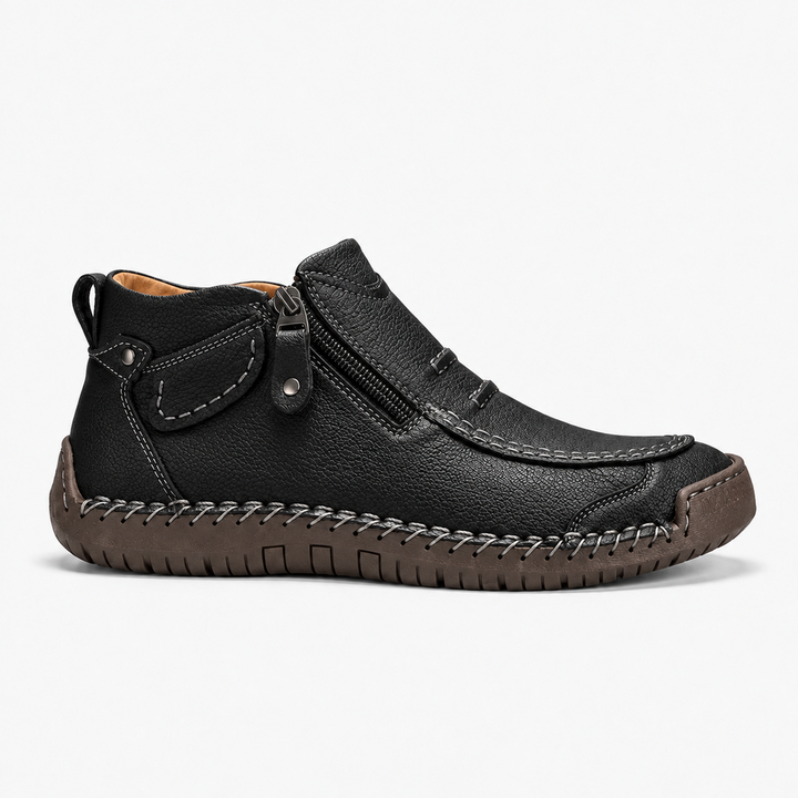 Fayeanuva - Premium Shoes With Side Zipper