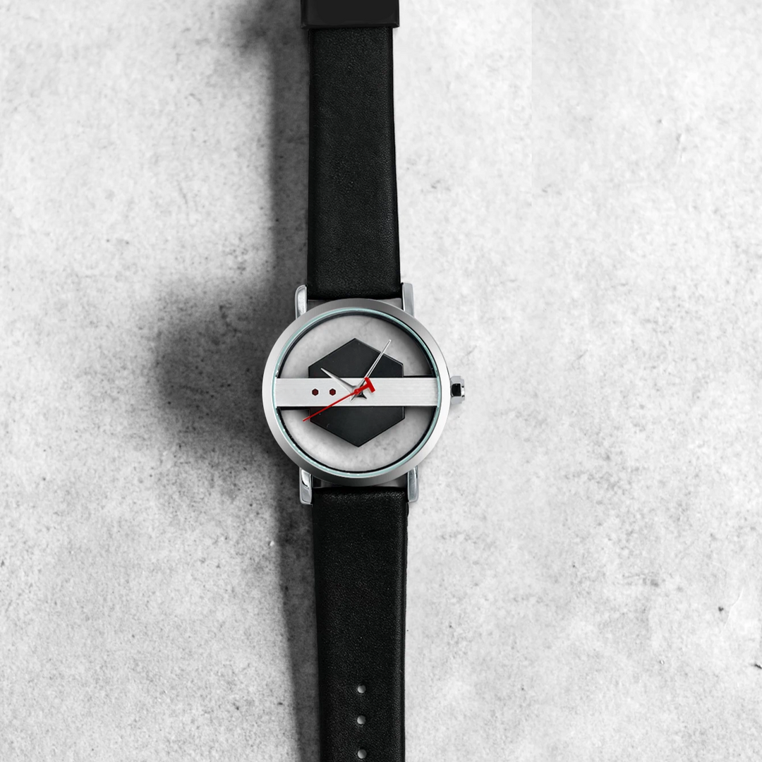DialVorn - Geometric Dial Strap Watch