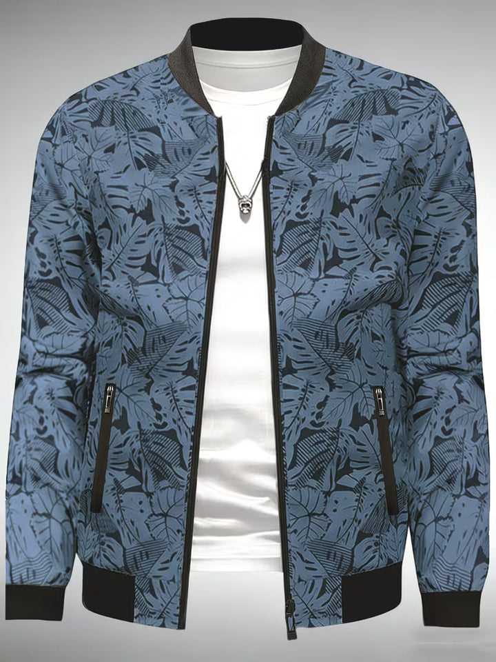 Nialelel - Casual Long Sleeve Sports Jacket With Zipper