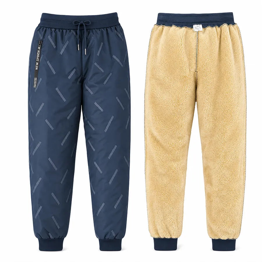 Maxiglide - Relaxed Fit Sports Pants With Sherpa Lining