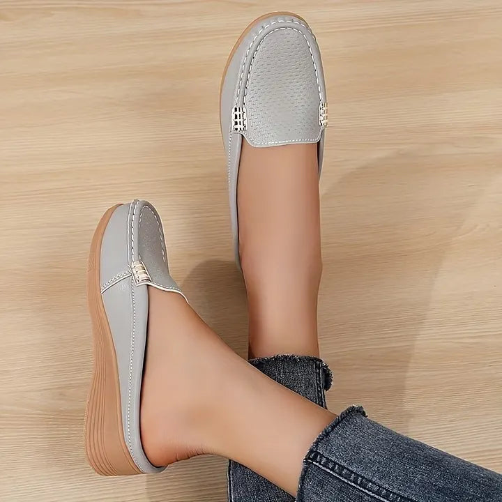 Morgani - Lightweight Leather Orthopedic Moccasins