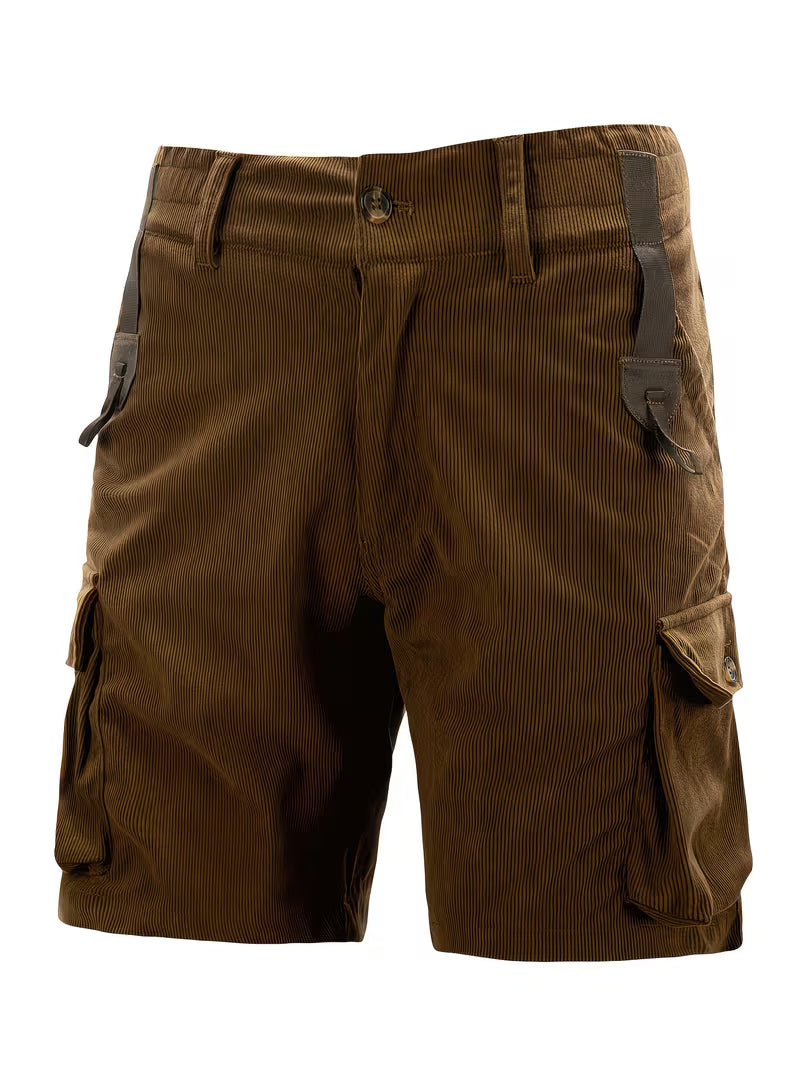 Jorit - Corduroy 3D Woven Cargo Shorts
