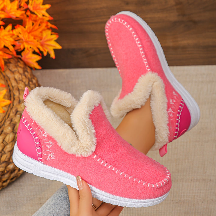 Asta - Casual Fleece Lined Slippers