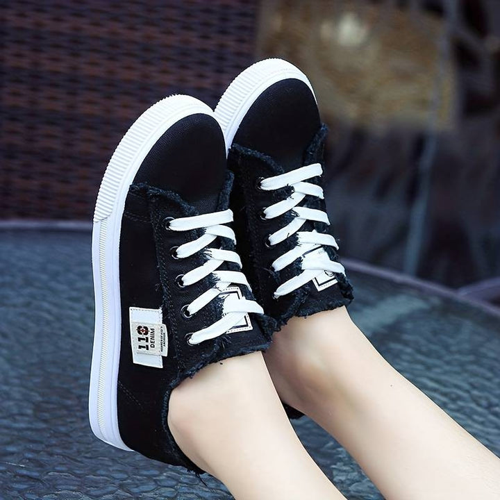 Oshenya - Casual Round Toe Shoes With Flat Bottom