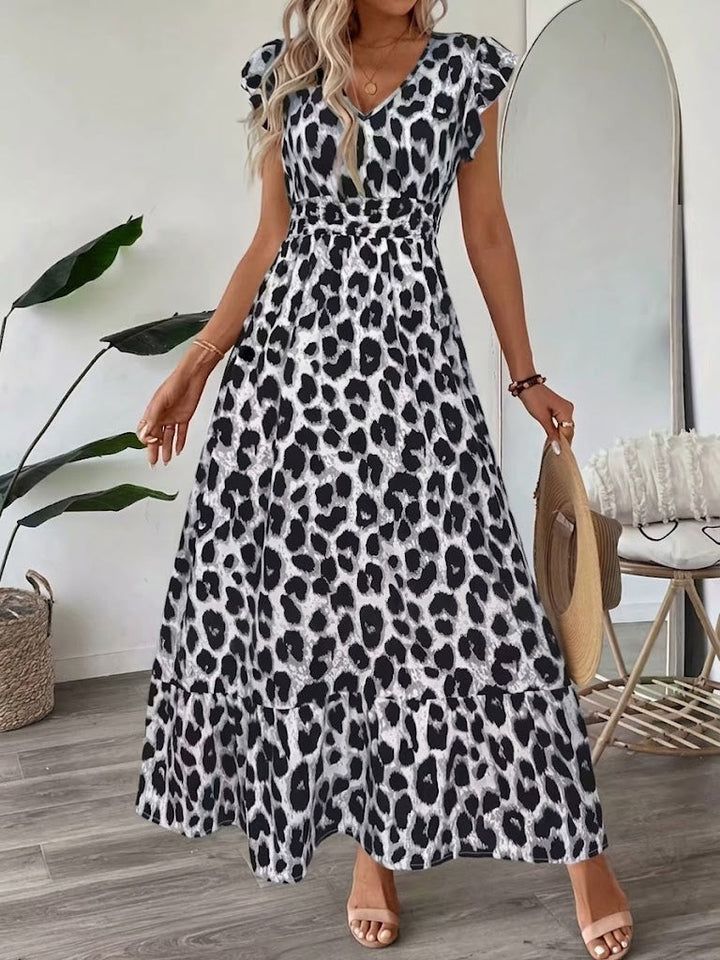 Ranika - Sleeveless Maxi Dress With V-neck