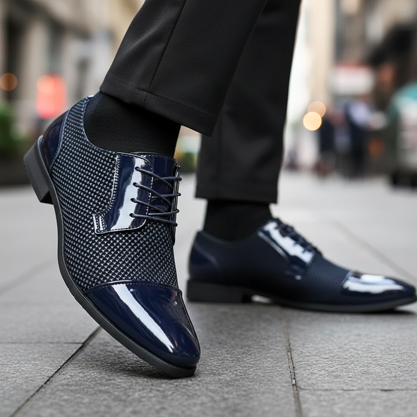 Dernard - Leather Lace-Up Shoes