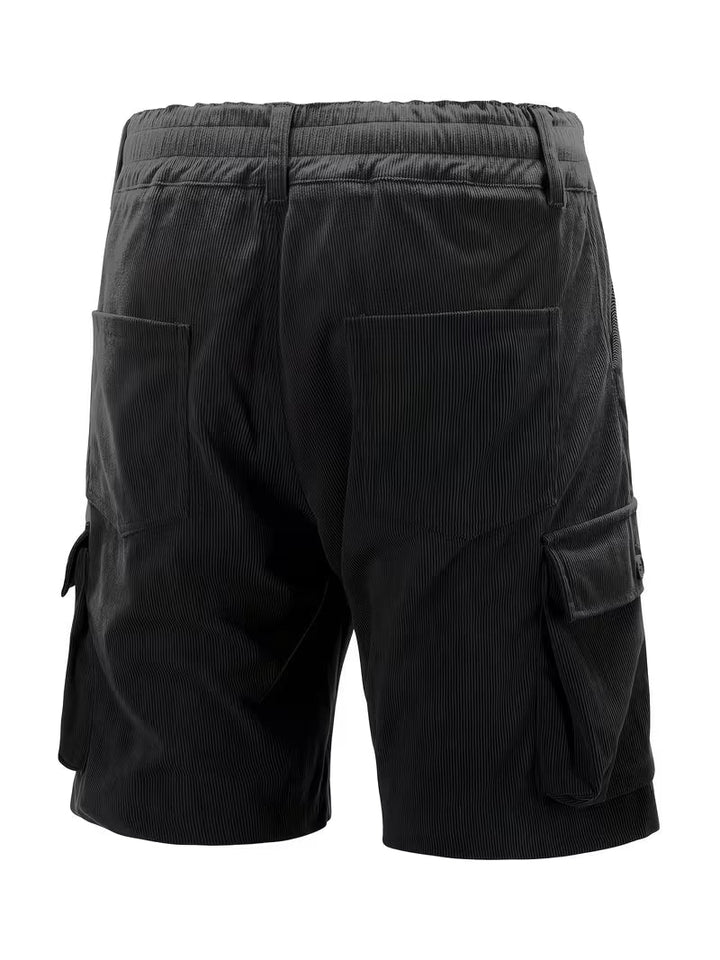 Jorit - Corduroy 3D Woven Cargo Shorts