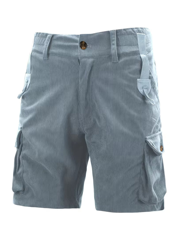 Jorit - Corduroy 3D Woven Cargo Shorts