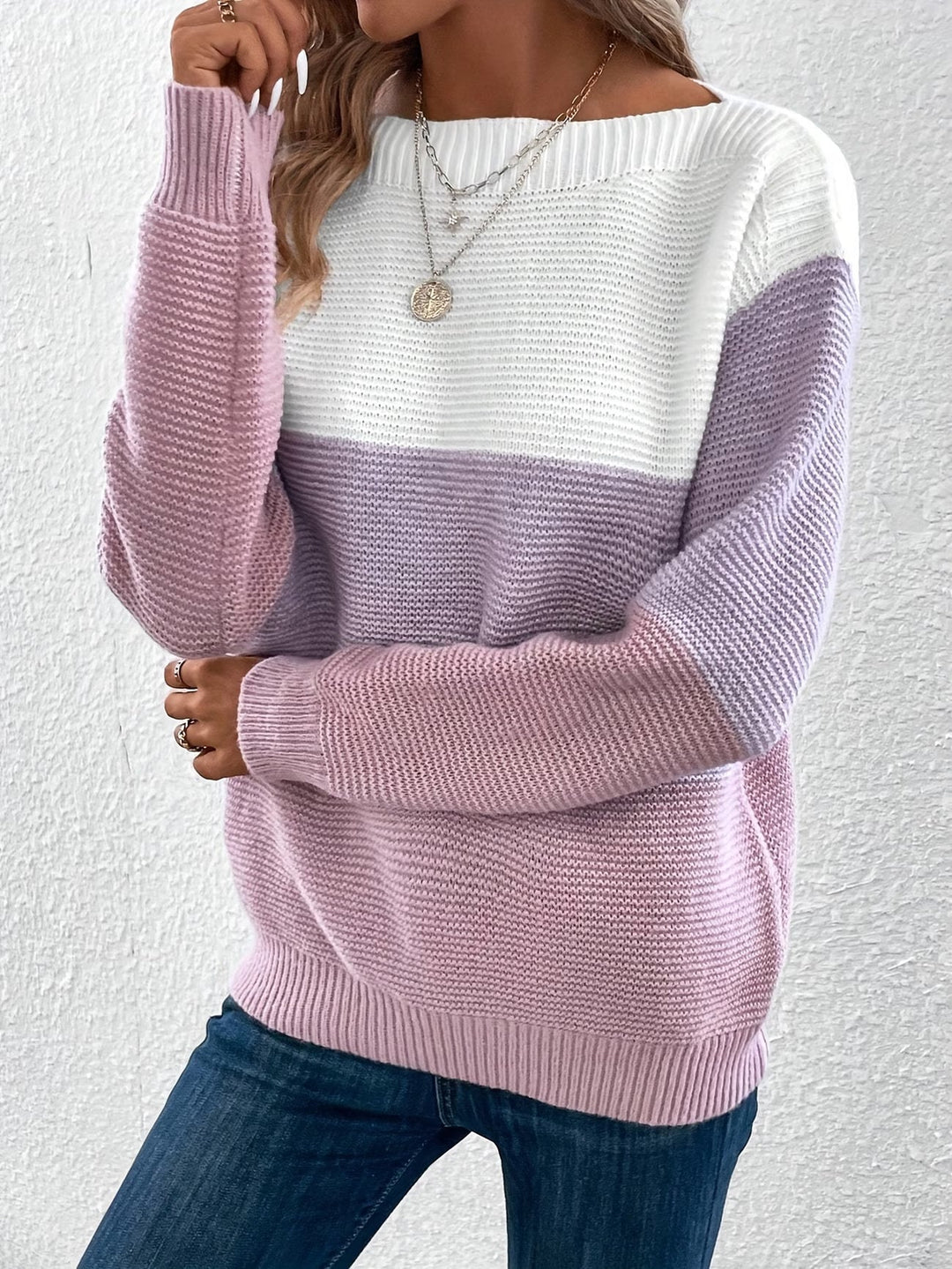 Althenuxa - Elegant Long Sleeve Sweater