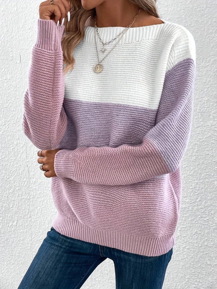 Althenuxa - Elegant Long Sleeve Sweater