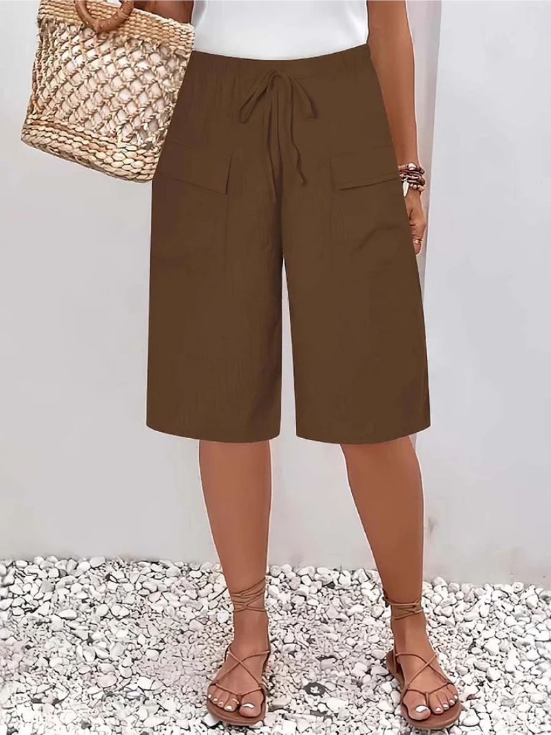 Lisanne - Shorts With Elastic Waistband