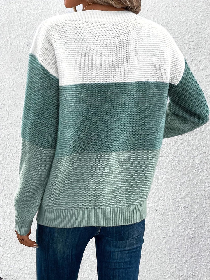 Althenuxa - Elegant Long Sleeve Sweater