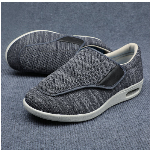 Isolenna - Mesh Shoes With Wide Strap and Thick Sole