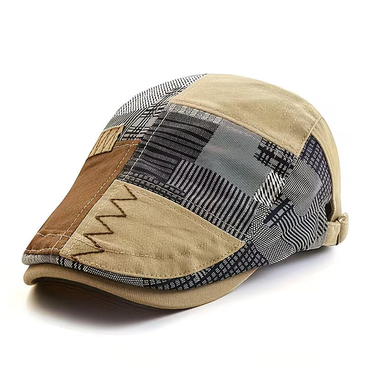 Girma - Breathable Checkered Pattern Beret