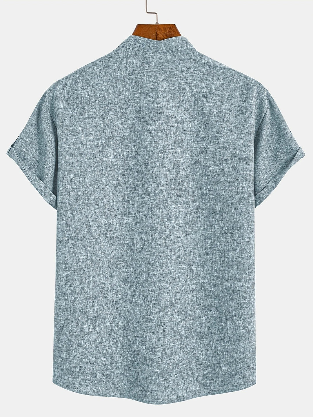 Samuelson - Elegant Short Sleeve Shirt With Collar
