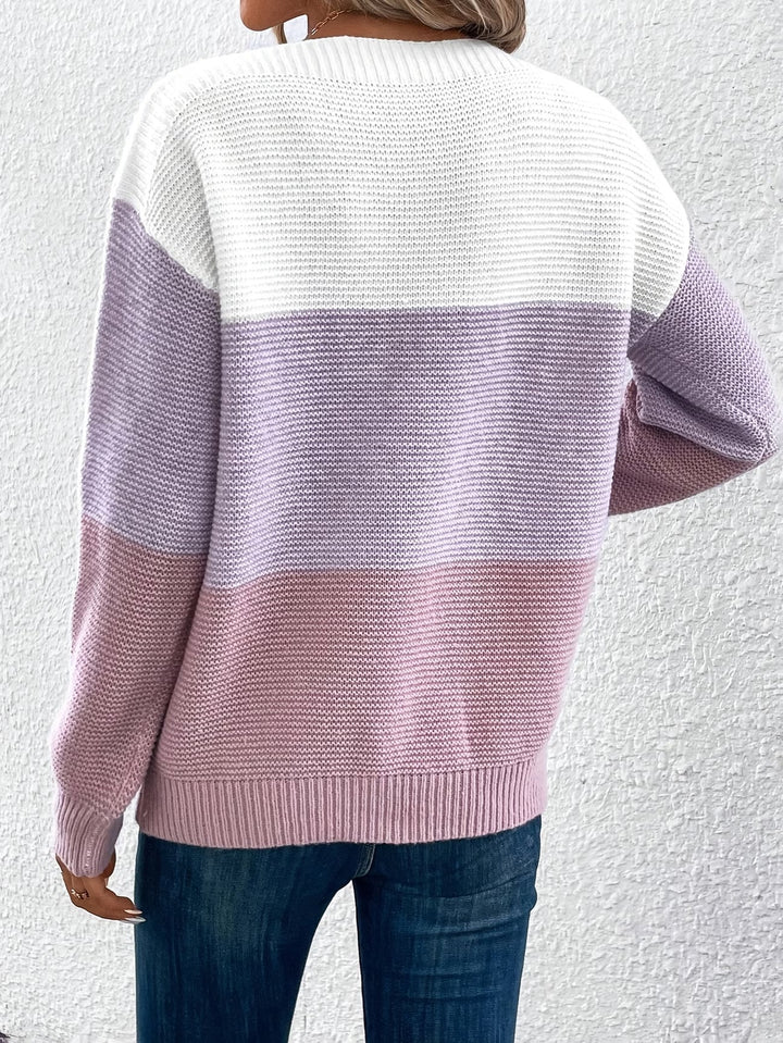 Althenuxa - Elegant Long Sleeve Sweater