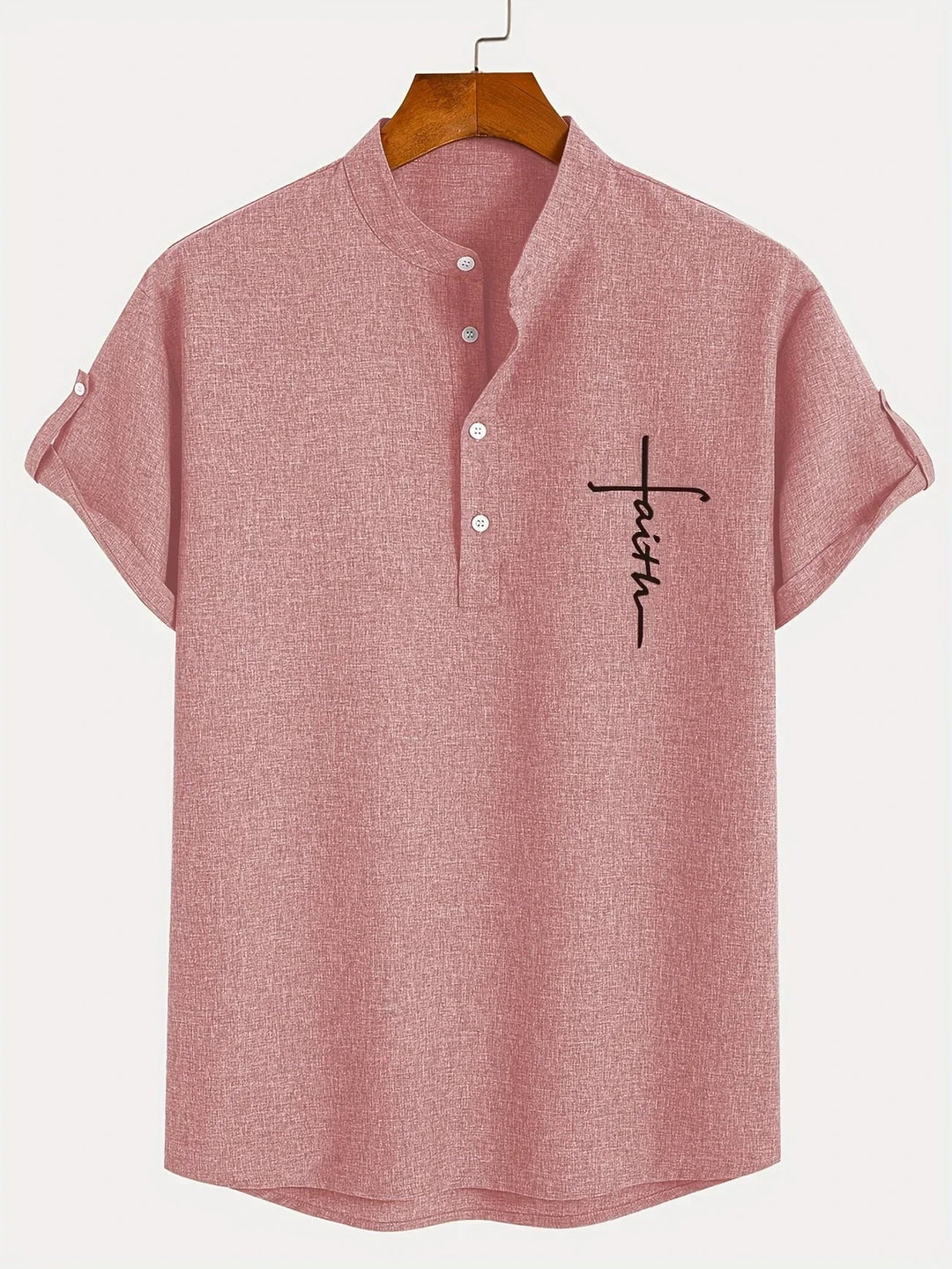 Samuelson - Elegant Short Sleeve Shirt With Collar