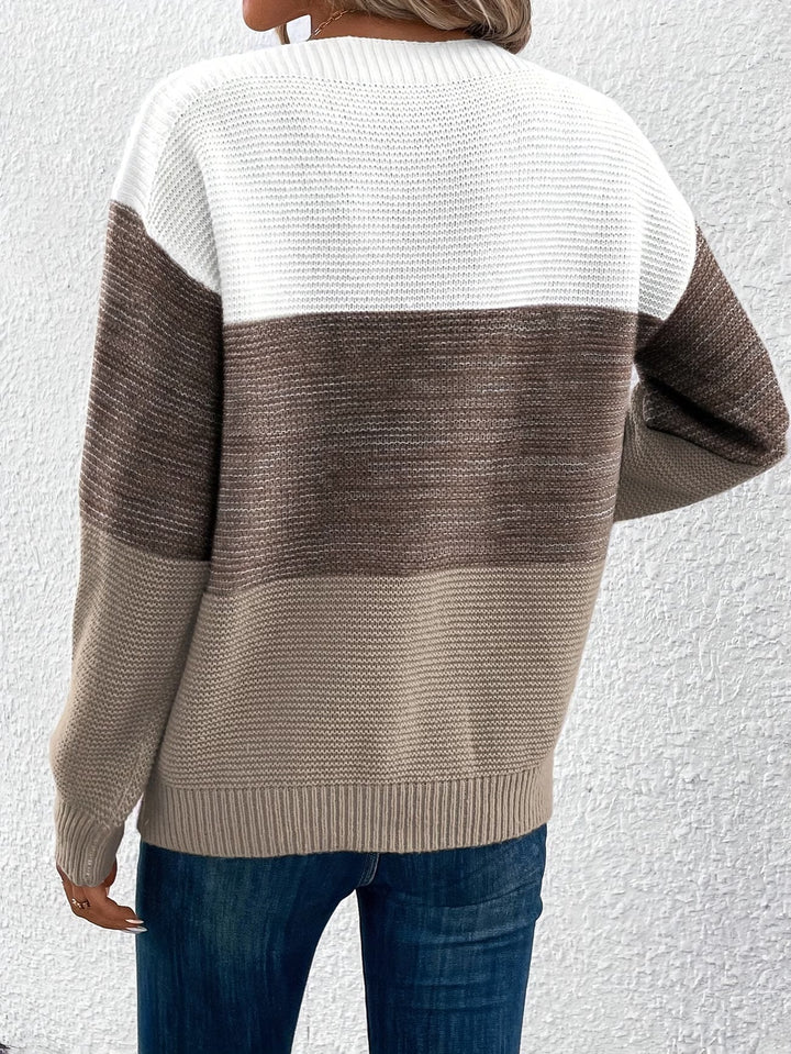 Althenuxa - Elegant Long Sleeve Sweater