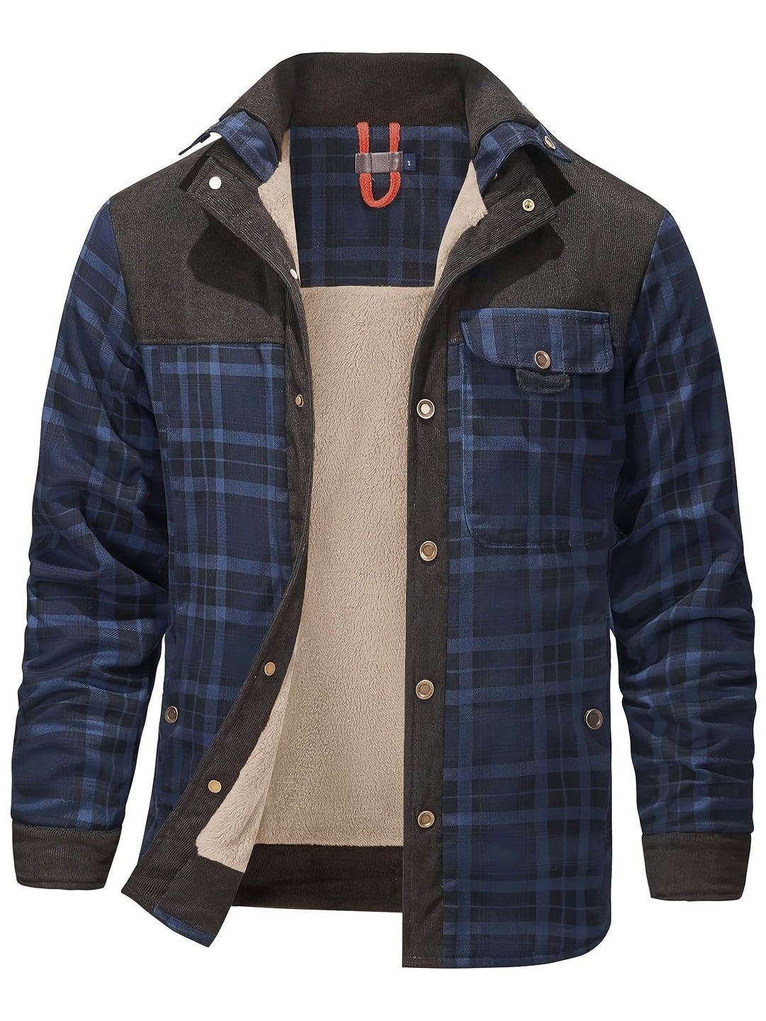 Novatrace - Casual Winter Plaid Jacket