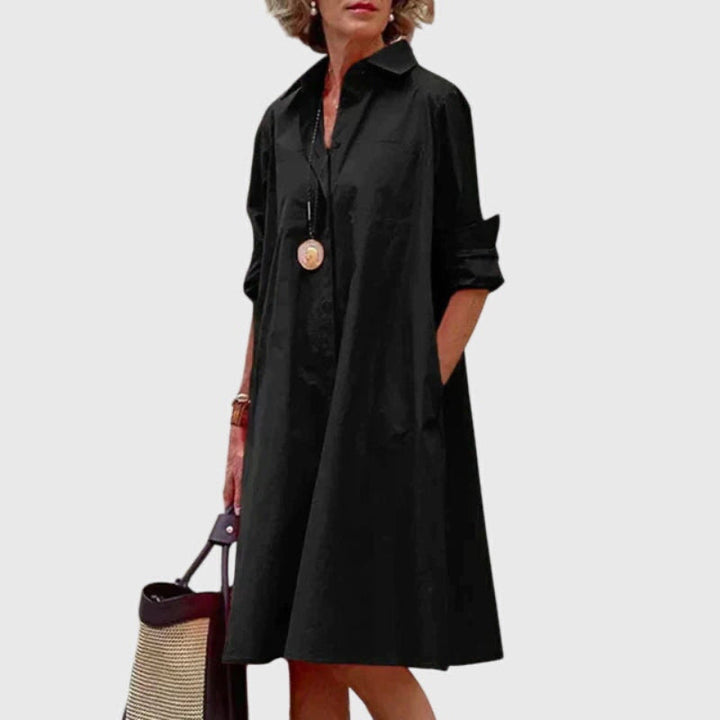 Oshadi - Elegant Mini Dress With Pocket
