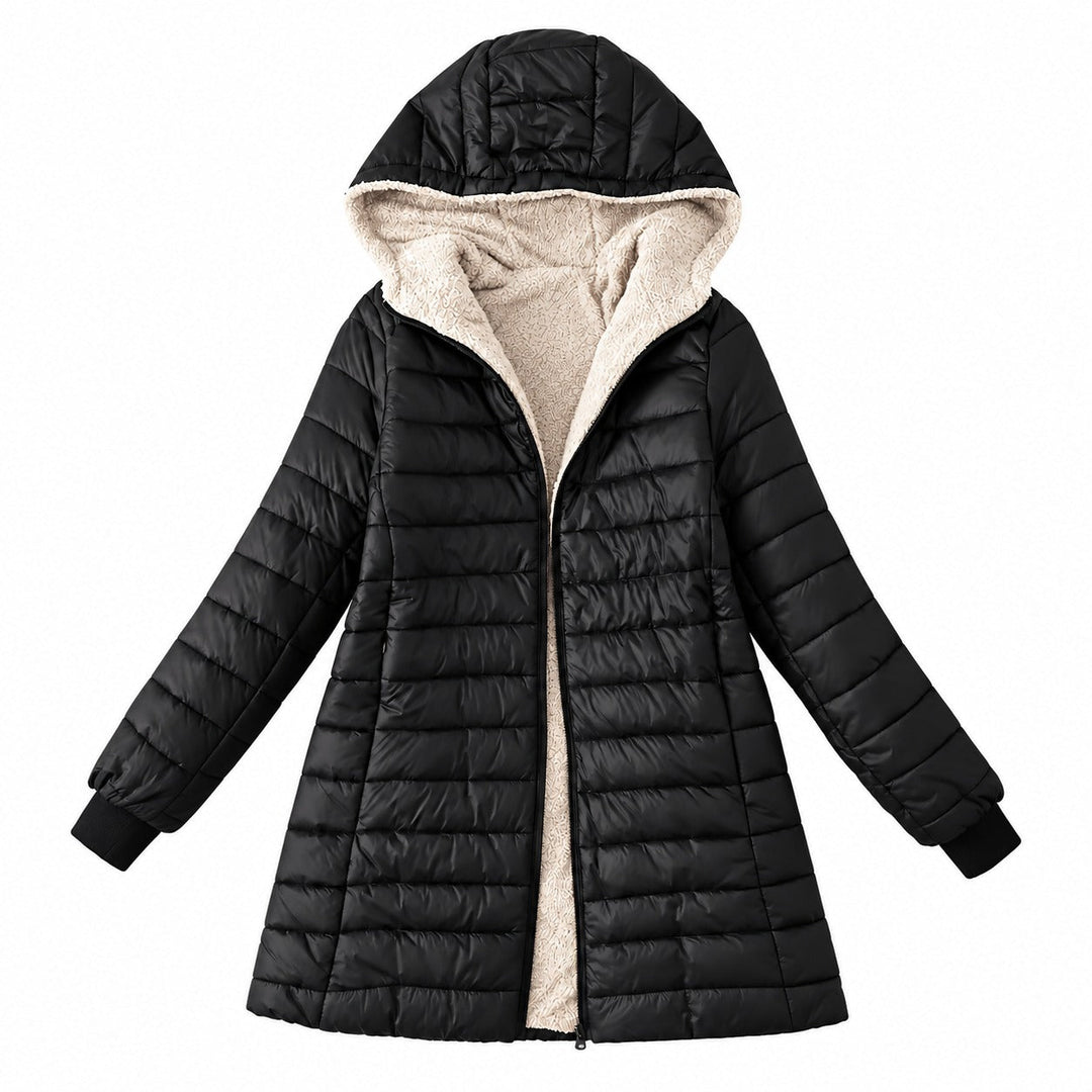Astriya - Lined Winter Coat With Hoodie