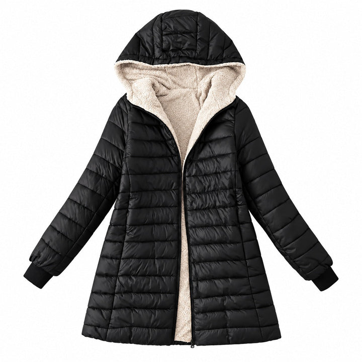 Astriya - Lined Winter Coat With Hoodie