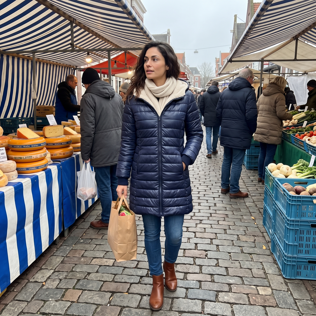 Astriya - Lined Winter Coat With Hoodie