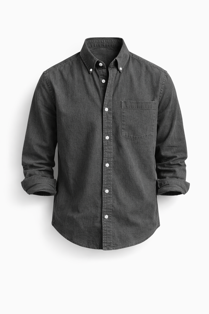 Bukayo - Long Sleeve Button-Up Shirt