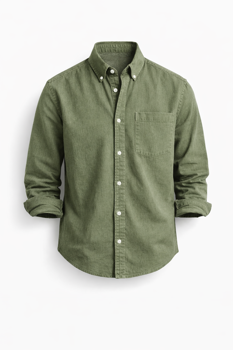 Bukayo - Long Sleeve Button-Up Shirt