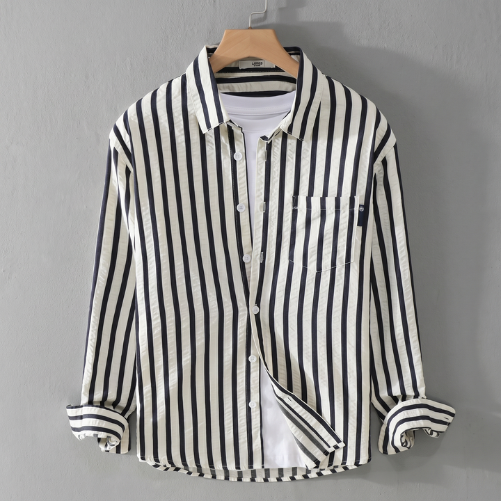 Jarge - Elegant Striped Shirt