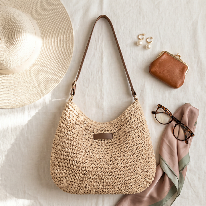 Kaeletilda - Elegant Woven Shoulder Bag