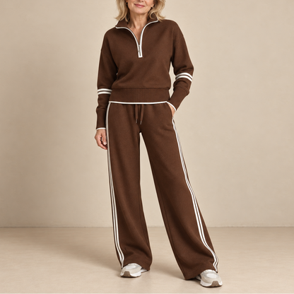 Danuicia - Knitted Tracksuit Set