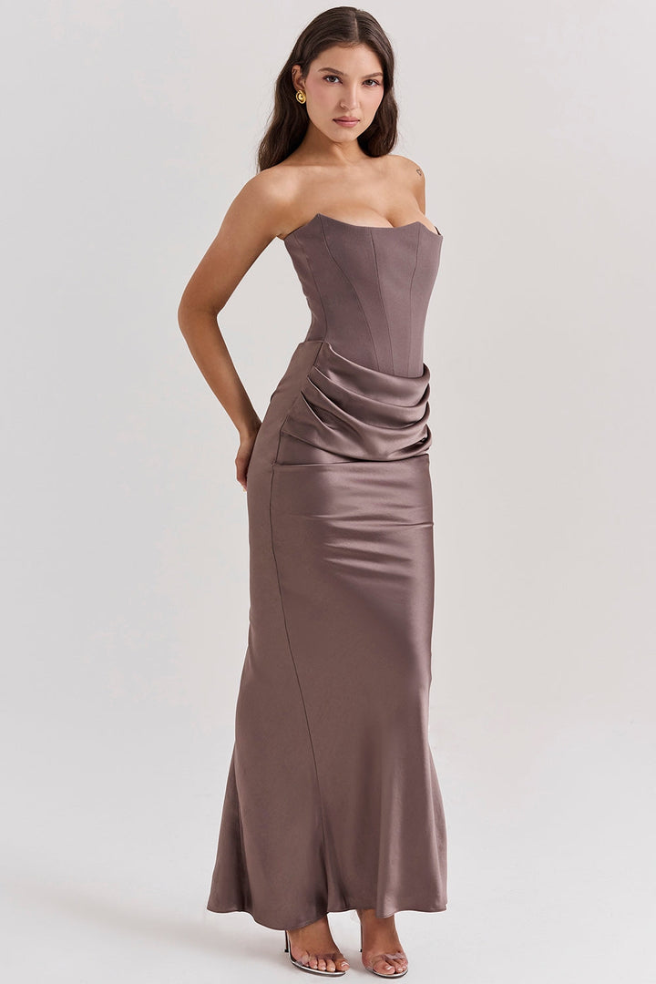 Alanis - OFF-Shoulder Maxi Dress