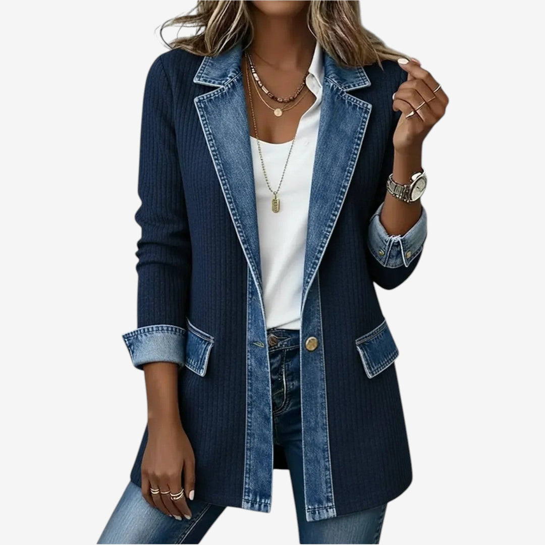 Sunna - Mixed Denim Jacket