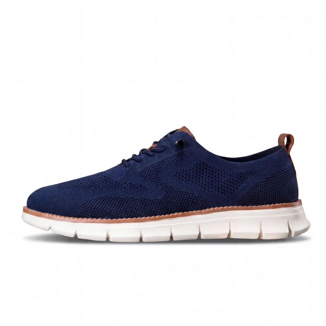 Pulsepeak - Sneakers With Knit Upper and Lace-Up Closure