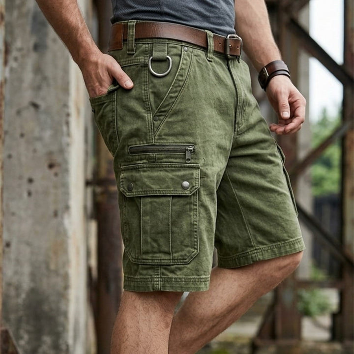 Pezeshkian - Stylish Denim Cargo Shorts