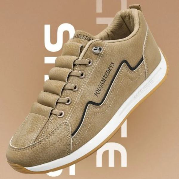 Francesco - Comfortable Lace-Up Sneaker