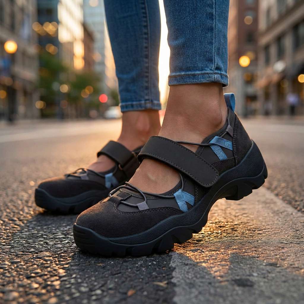 Echocore - Chunky Sneakers With Adjustable Strap