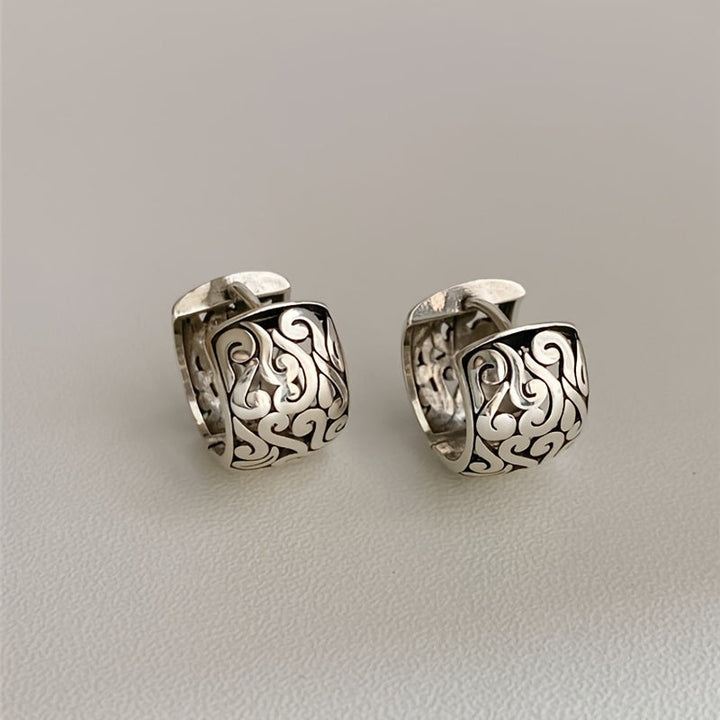 Mayani - Relic Sterling Silver Earrings