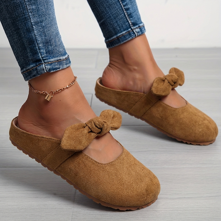 Minaya - Bow Strap Mule Clogs