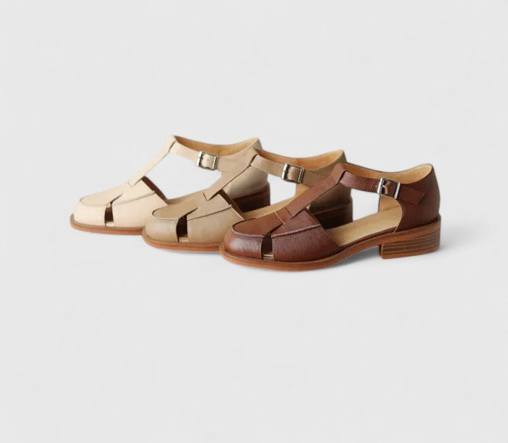 Camelys - Elegant Buckle Strap Sandal