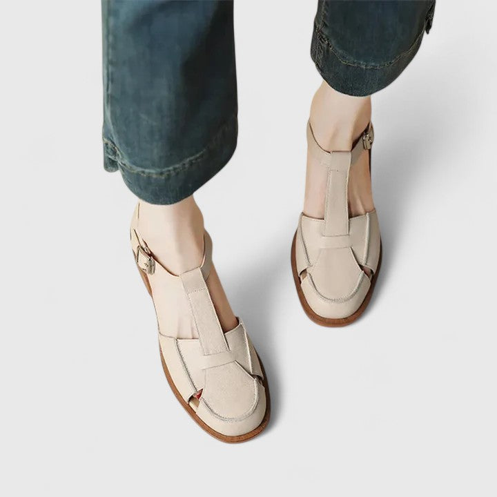 Camelys - Elegant Buckle Strap Sandal