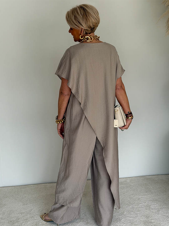 Iasmim - Comfortable And Asymmetrical Loose Dress